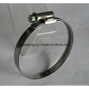 No Welding Worm Drive Hose Clamp